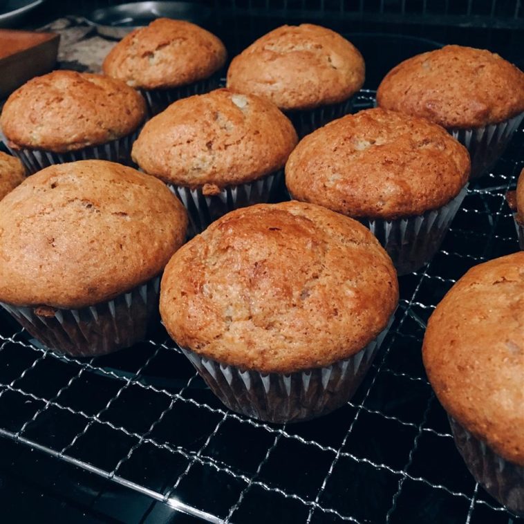 Moist Banana Muffins Recipe - Recipes A to Z