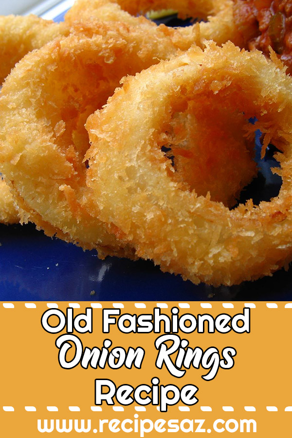 Old Fashioned Onion Rings Recipe