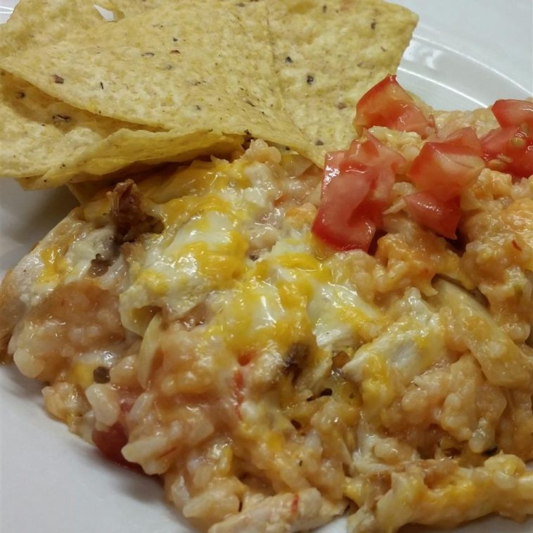 Salsa Chicken Rice Casserole Recipe