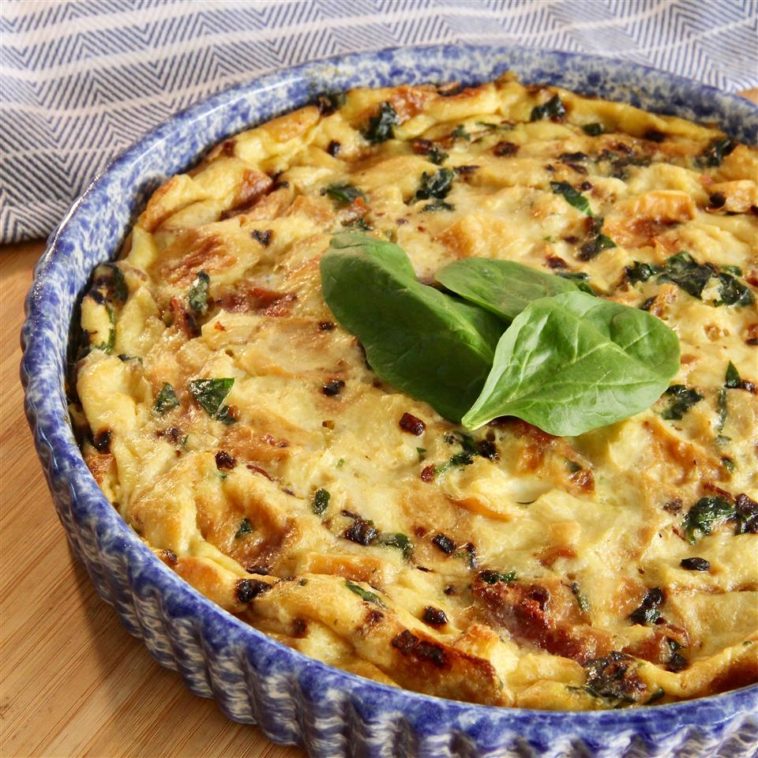 Savory Croissant Quiche Recipe