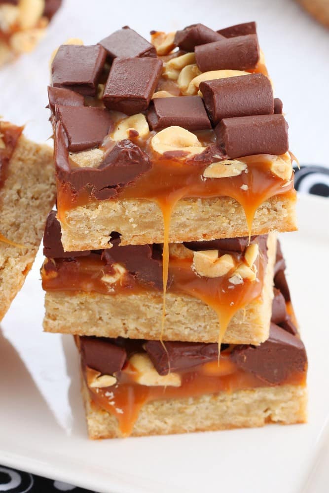 Sweet and Salty Caramel Chocolate Bars Recipe