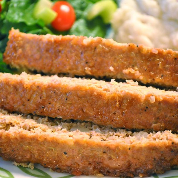 Turkey and Quinoa Meatloaf Recipe Recipes A to Z