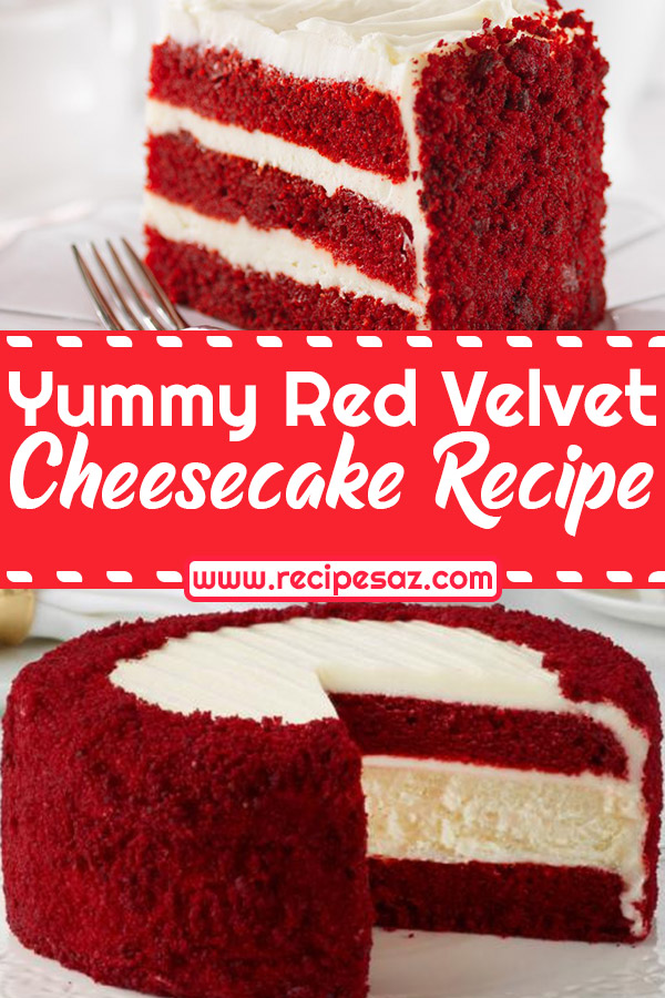 Yummy Red Velvet Cheesecake Recipe