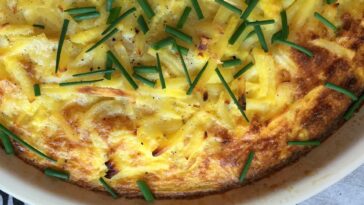 Cheesy Hash Browns Quiche Recipe