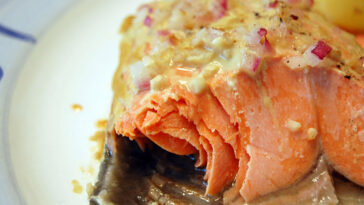 Dijon Garlic Salmon Recipe