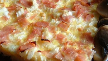 Ham and Cheese Breakfast Quiche Recipe