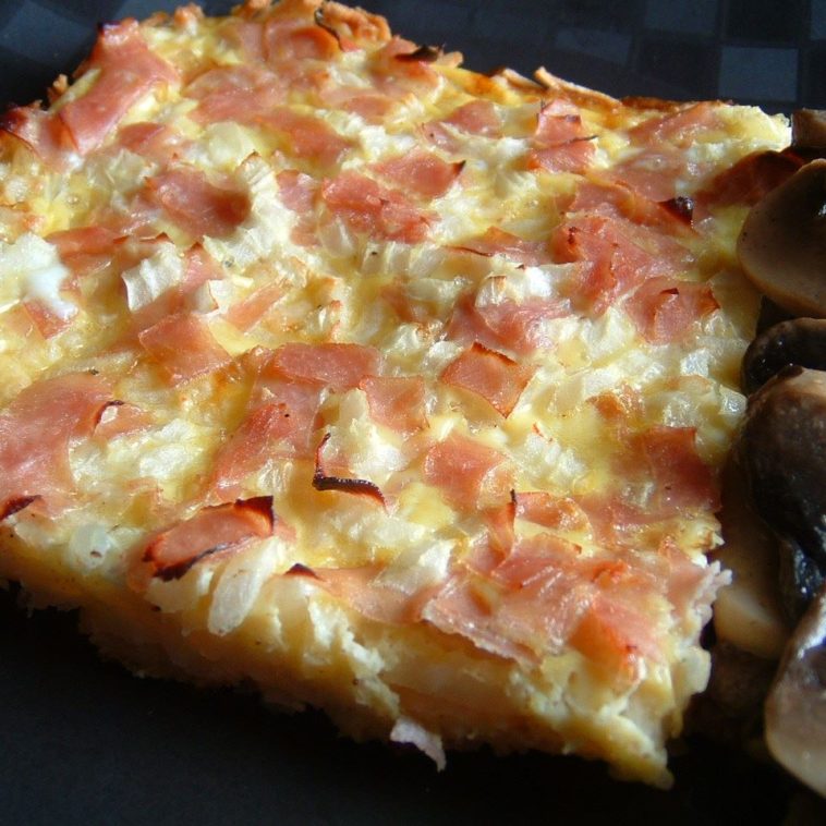 Ham and Cheese Breakfast Quiche Recipe