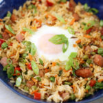 Ham Fried Rice with Eggs Recipe