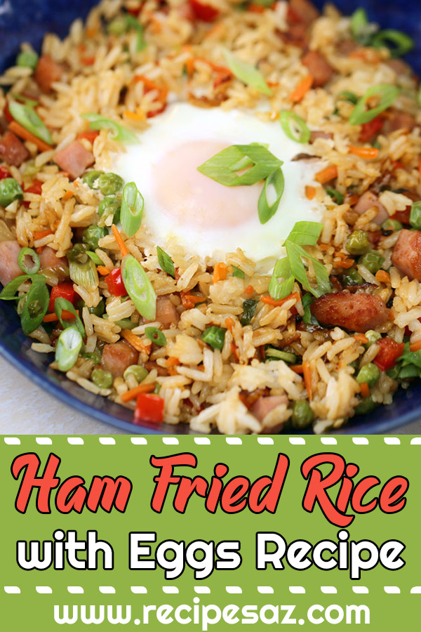 Ham Fried Rice with Eggs Recipe