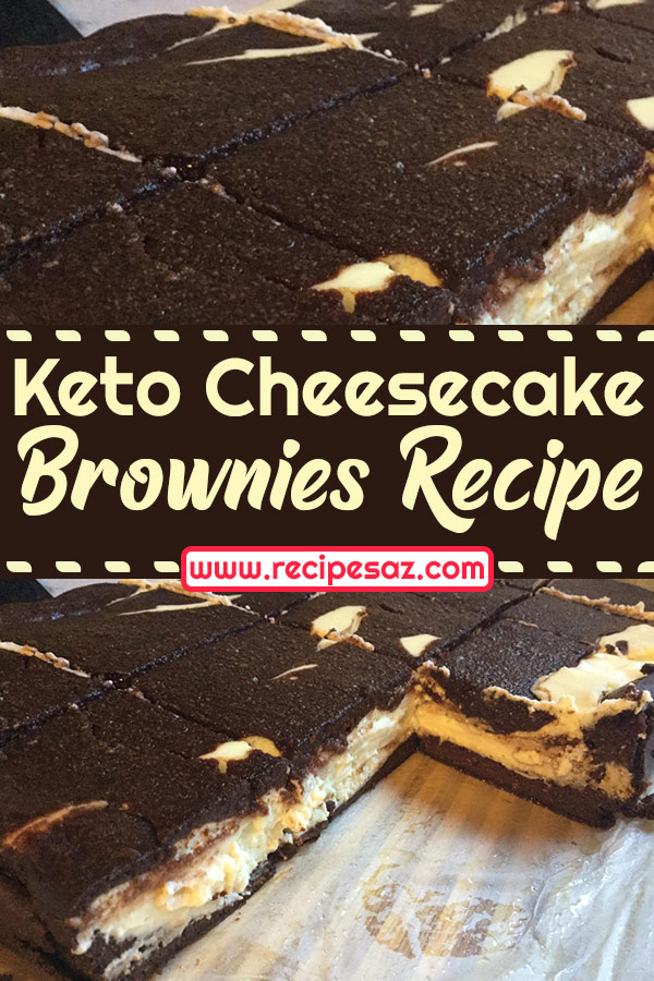 Keto Cheesecake Brownies Recipe