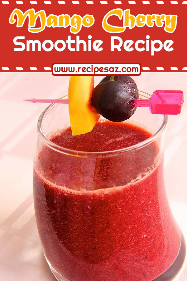 Mango Cherry Smoothie Recipe
