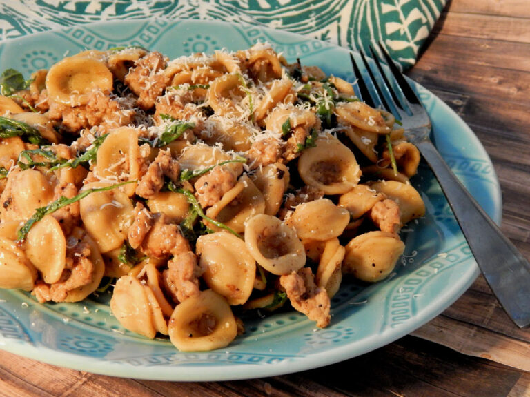 One Pan Orecchiette Pasta Recipe