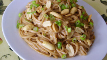 Peanut Butter Noodles Recipe