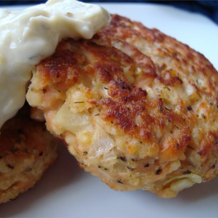 Potato Salmon Patties Recipe