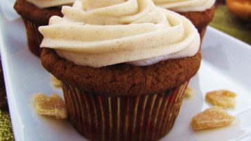 Pumpkin Ginger Cupcakes Recipe