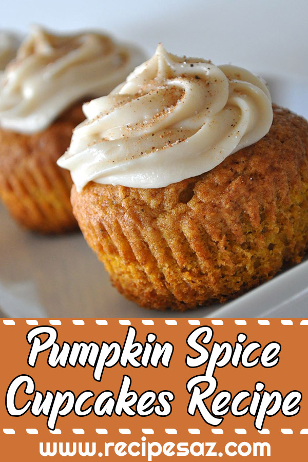 Pumpkin Spice Cupcakes Recipe