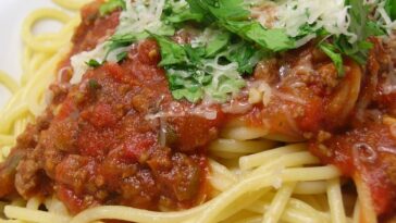 Spaghetti Sauce with Ground Beef Recipe