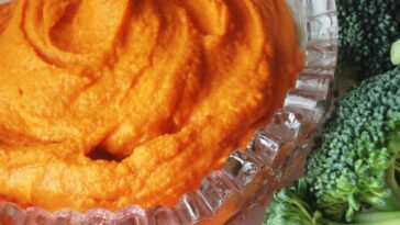 Spiced Sweet Roasted Red Pepper Hummus Recipe