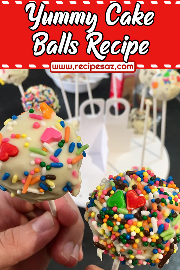 Yummy Cake Balls Recipe