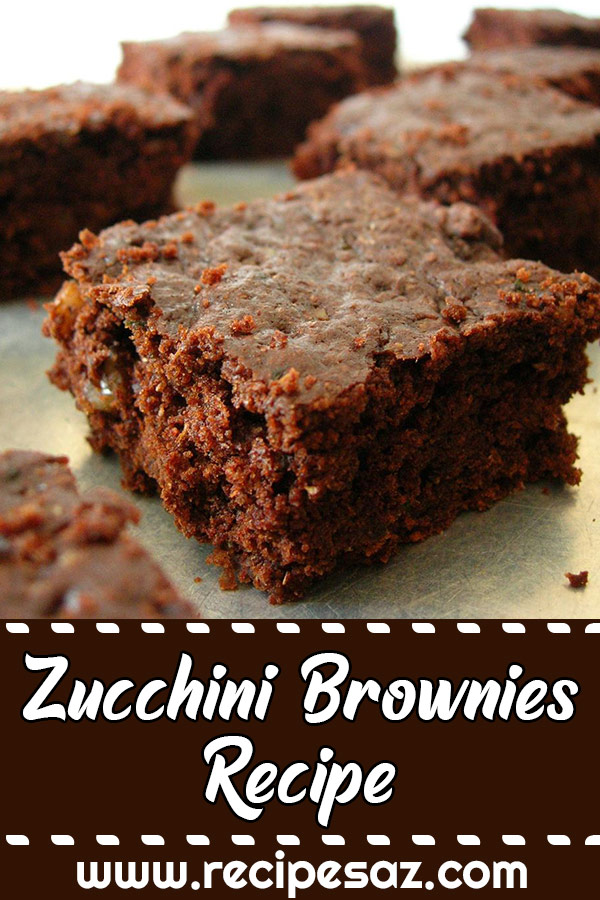 Zucchini Brownies Recipe