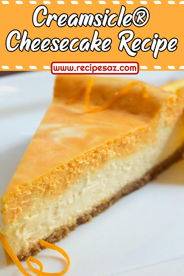 Creamsicle® Cheesecake Recipe