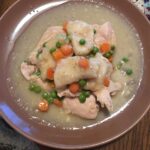 Healthier Slow Cooker Chicken and Dumplings Recipe