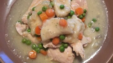 Healthier Slow Cooker Chicken and Dumplings Recipe