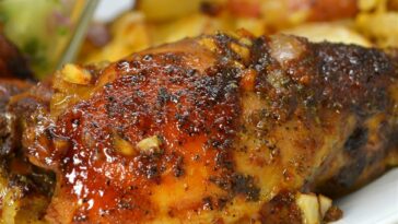 Honey-Garlic Slow Cooker Chicken Thighs Recipe