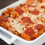 Pizza Pasta Bake with Sausage Recipe