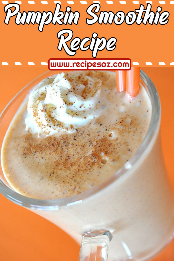 Pumpkin Smoothie Recipe