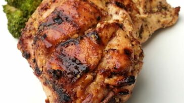 Sweet Hot Mustard Chicken Thighs Recipe