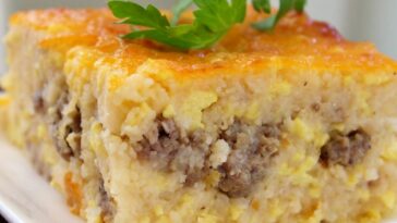 Southern Grits Casserole Recipe #southern #southerrecipe #southernrecipes #southerngrits #southerncasserole #gritscasserole #gritscasserolerecipe #casserolerecipe #recipes #cooking #recipesaz