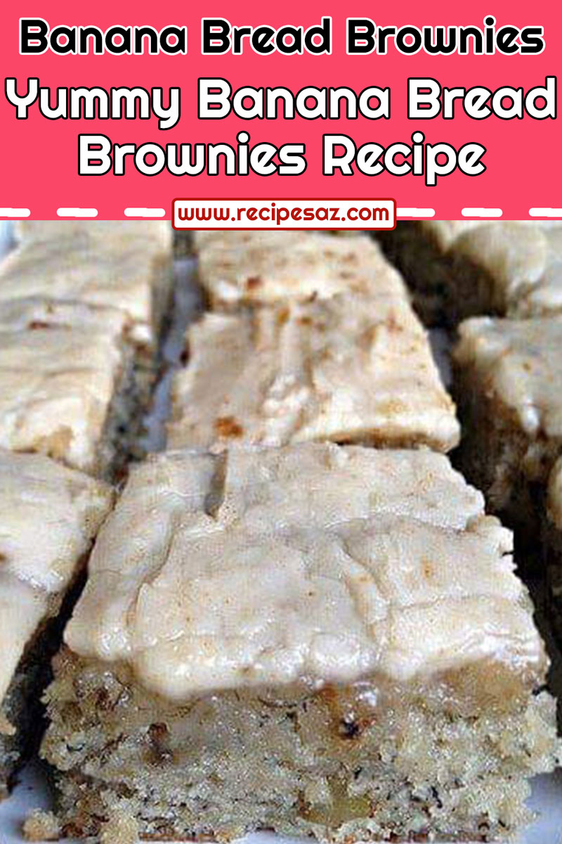 Banana Bread Brownies Recipe