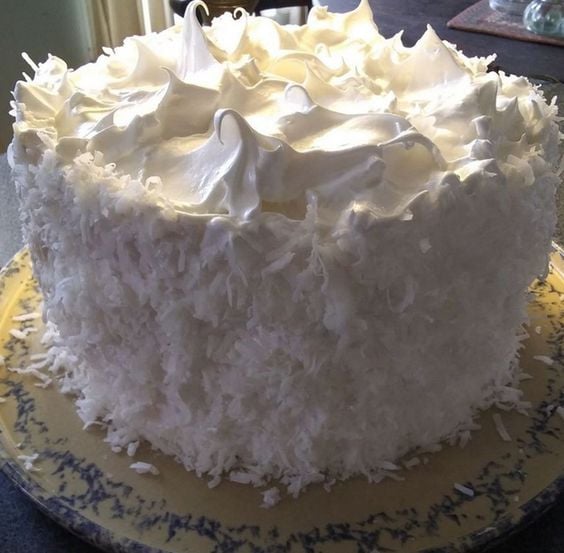 Coconut Cake with Seven-minute Frosting Recipe