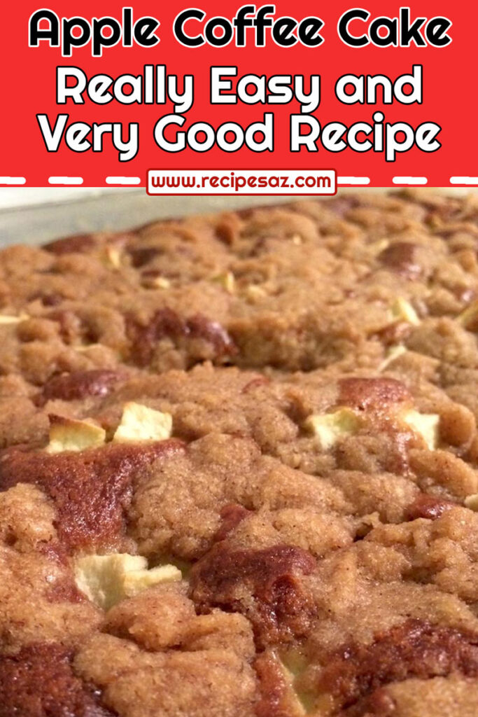 Apple Coffee Cake Recipe