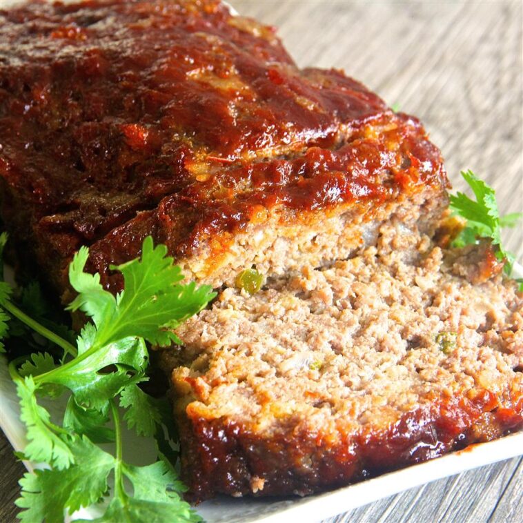 Brown Sugar Meatloaf with Ketchup Glaze Recipe
