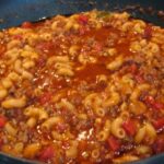 Cheesy Beef Goulash Recipe