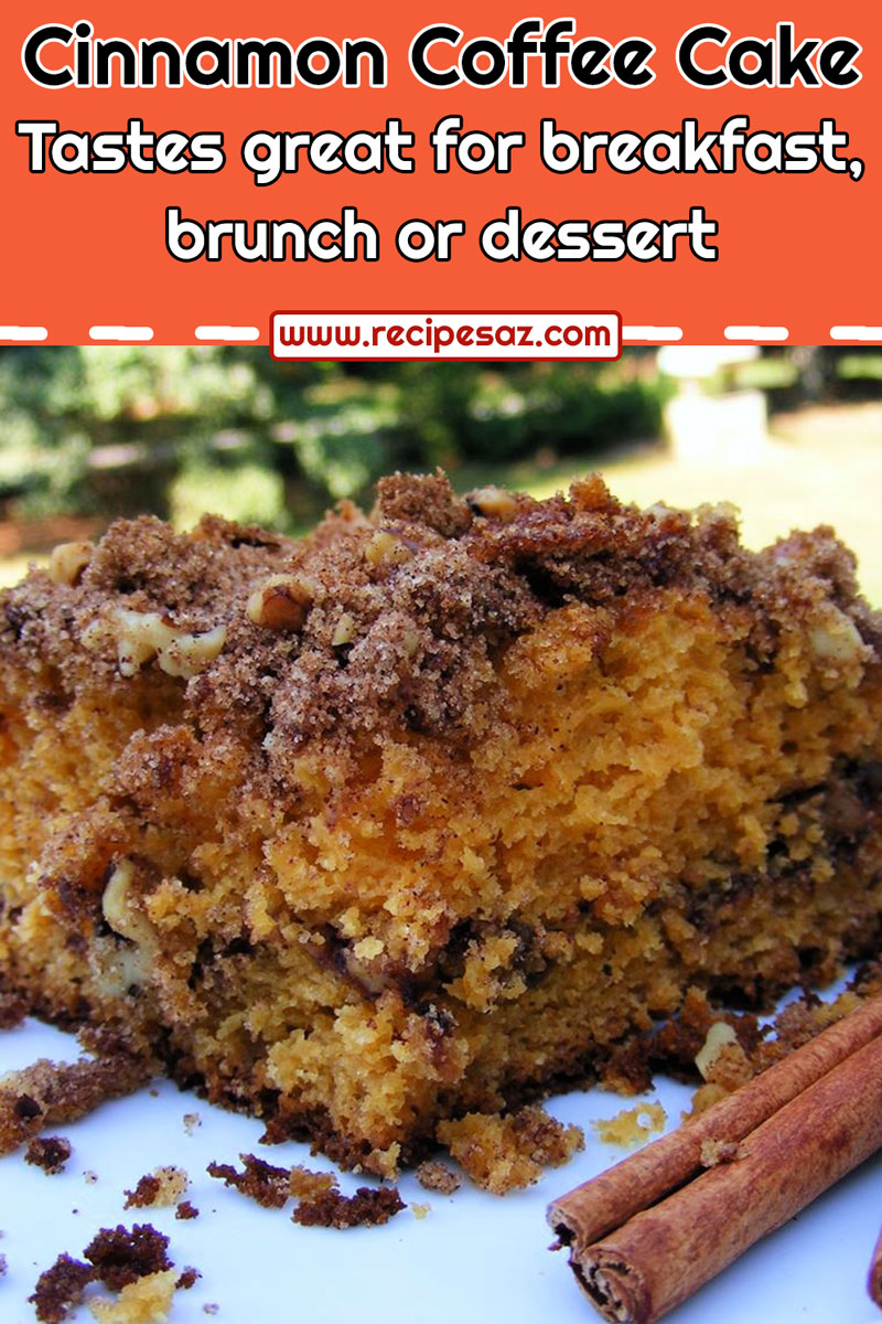 Cinnamon Coffee Cake Recipe