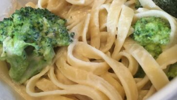 Creamy Fettuccine Alfredo with Broccoli Recipe