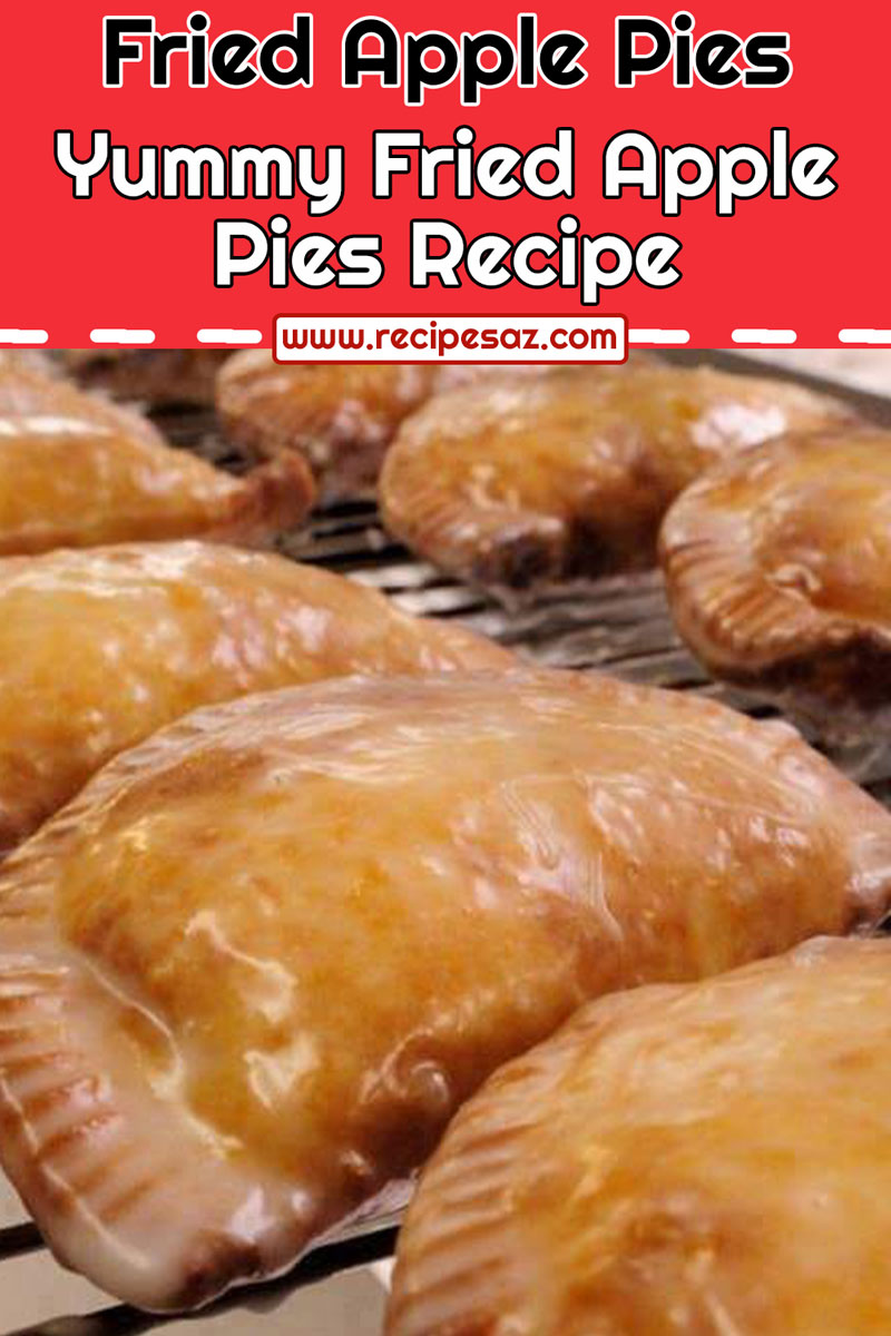 Fried Apple Pies Recipe - Very good recipe, the apples came out delicious! I too got lazy and used Grands biscuits. I also baked these instead of frying them. I melted butter in a stoneware pan, coated the pies on both sides and baked 5 minutes on each side. #friedapplepies #friedapple #friendpies #applespies #applespiesrecipe #pie #pierecipe #pierecipes #dessert #dessertrecipe #dessertrecipes #recipes #recipe