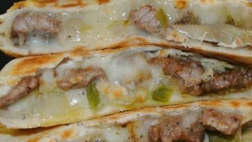 Philly Cheese steak Quesadillas Recipe