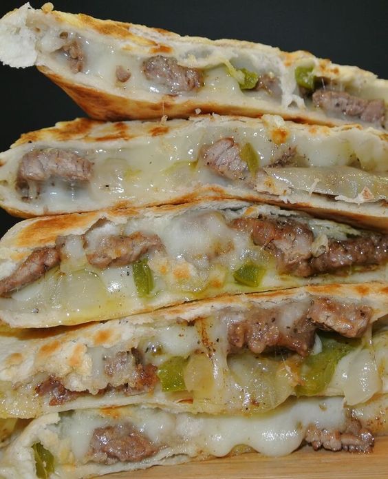 Philly Cheese steak Quesadillas Recipe