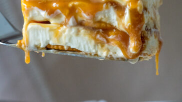 Ritz Cracker Salted Caramel Icebox Cake Recipe