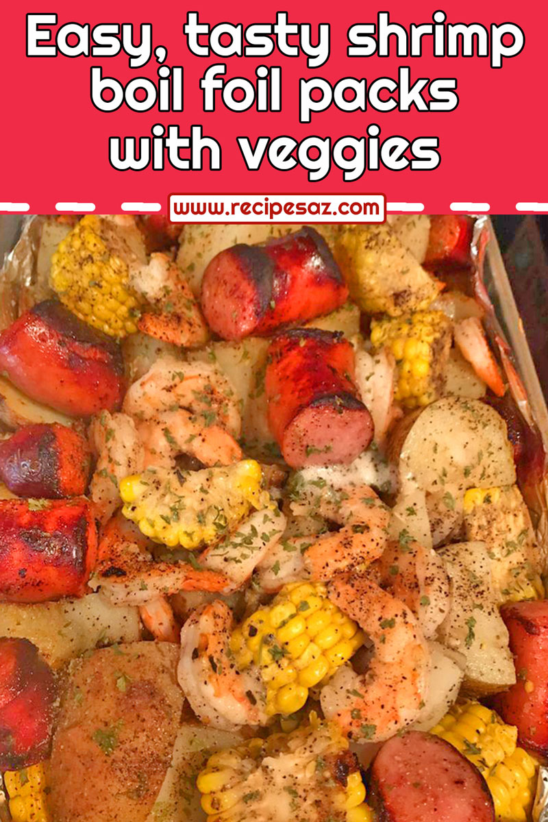 Shrimp Boil Foil Packs Recipe