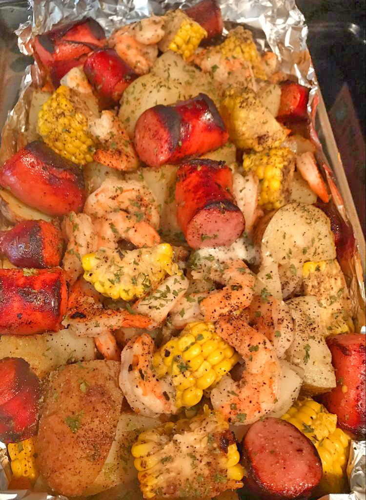 Shrimp Boil Foil Packs Recipe