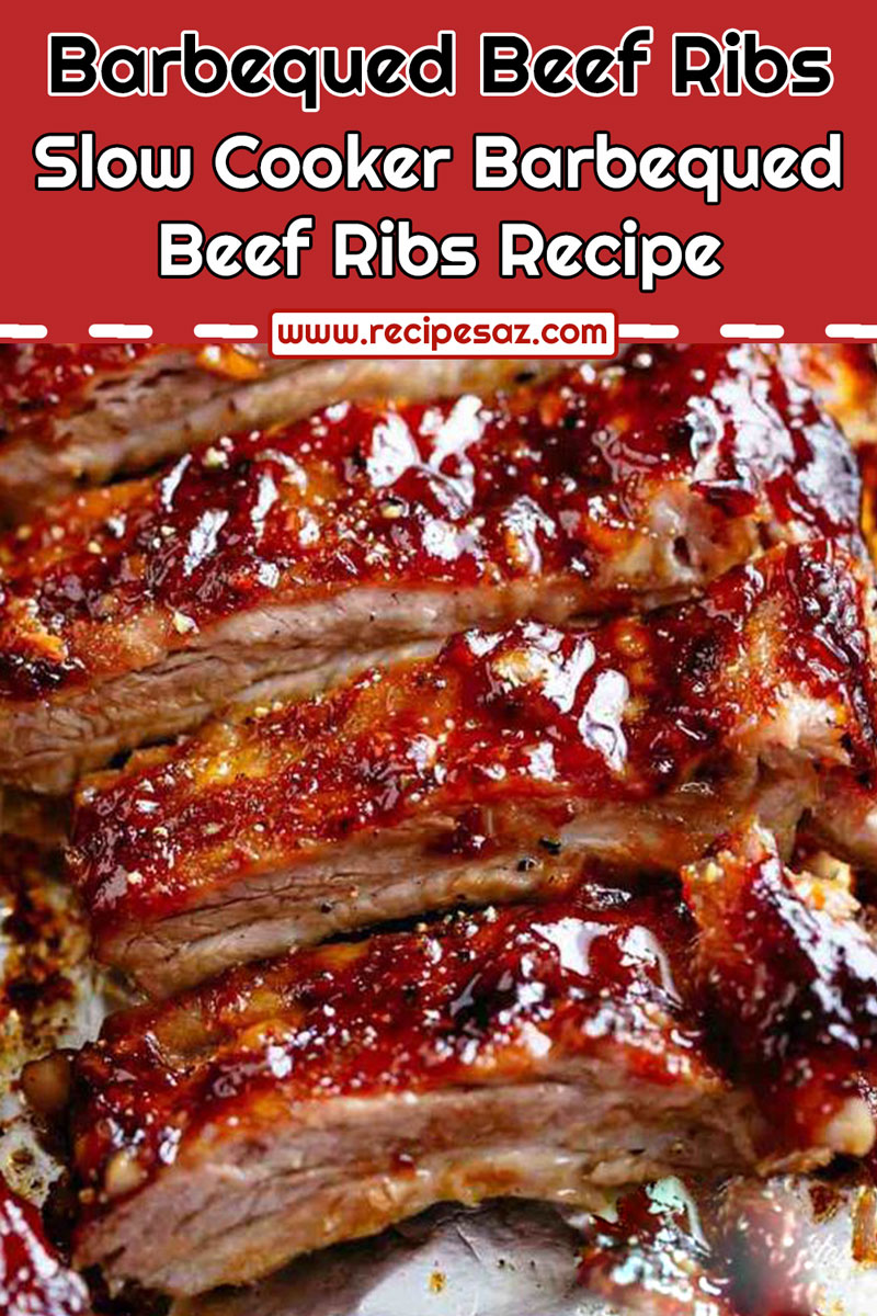 Slow Cooker Barbequed Beef Ribs Recipe