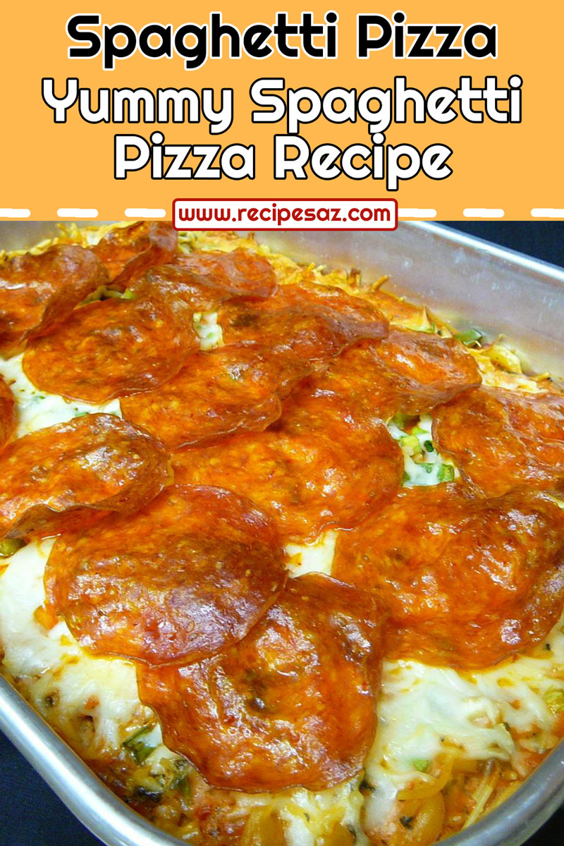 Spaghetti Pizza Recipe