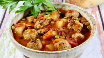 Turkey Meatball Stew Recipe