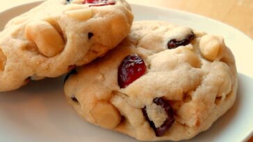 White Chocolate Macadamia Cranberry Dreams Recipe