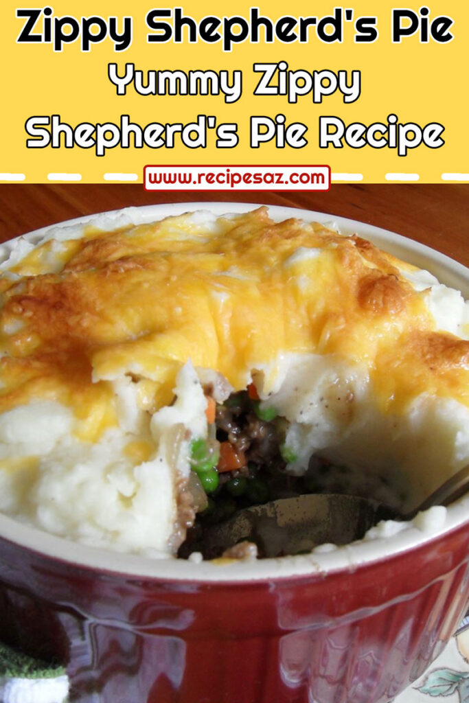 Zippy Shepherd's Pie Recipe
